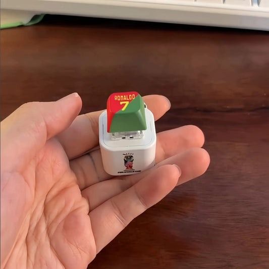 Cristiano Ronaldo CR7 SIUU Sound Keychain  – Portugal Edition