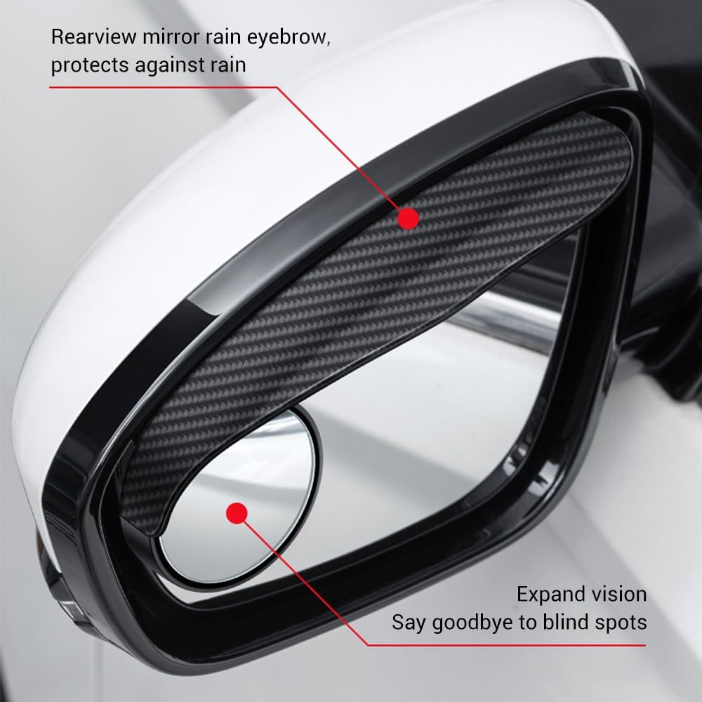 Universal Car Side Mirror Rain Guard ( 1 pair )